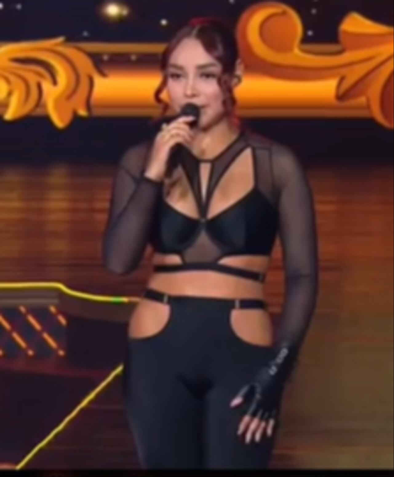 Paola Jara de Yo Me Llamo llamó la atención de los televidentes y de la artista original.