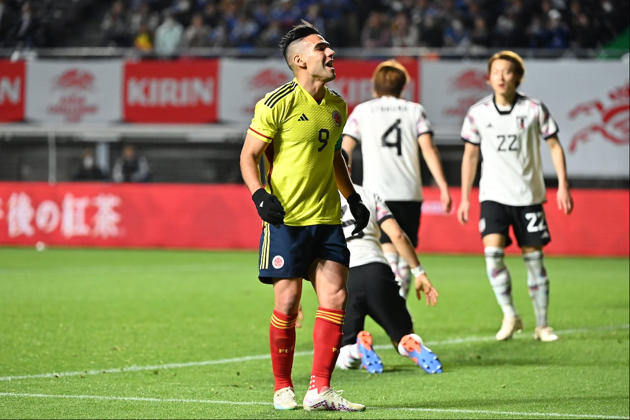 Radamel Falcao García, goleador histórico de la Selección Colombia que no hace parte de la primera lista de convocados por Néstor Lorenzo para las eliminatorias al Mundial 2026