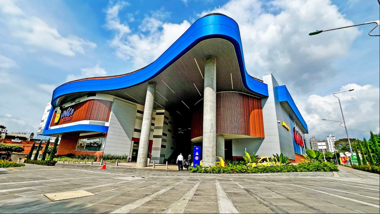 El recién inaugurado Centro Comercial UNICO Bucaramanga.