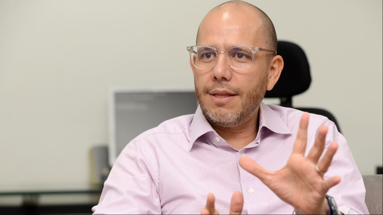 Activo: Presidente de la Cámara de Comercio de Cali. Luis Fernando Pérez, foto José L Guzmán. El País