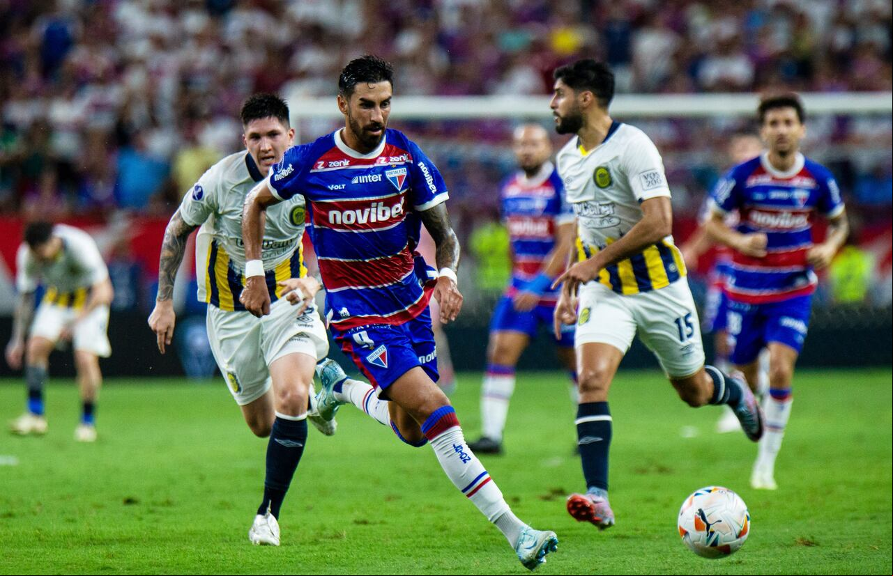 Fortaleza vs Rosario Central - partido de vuelta octavos de final - Copa Sudamericana.