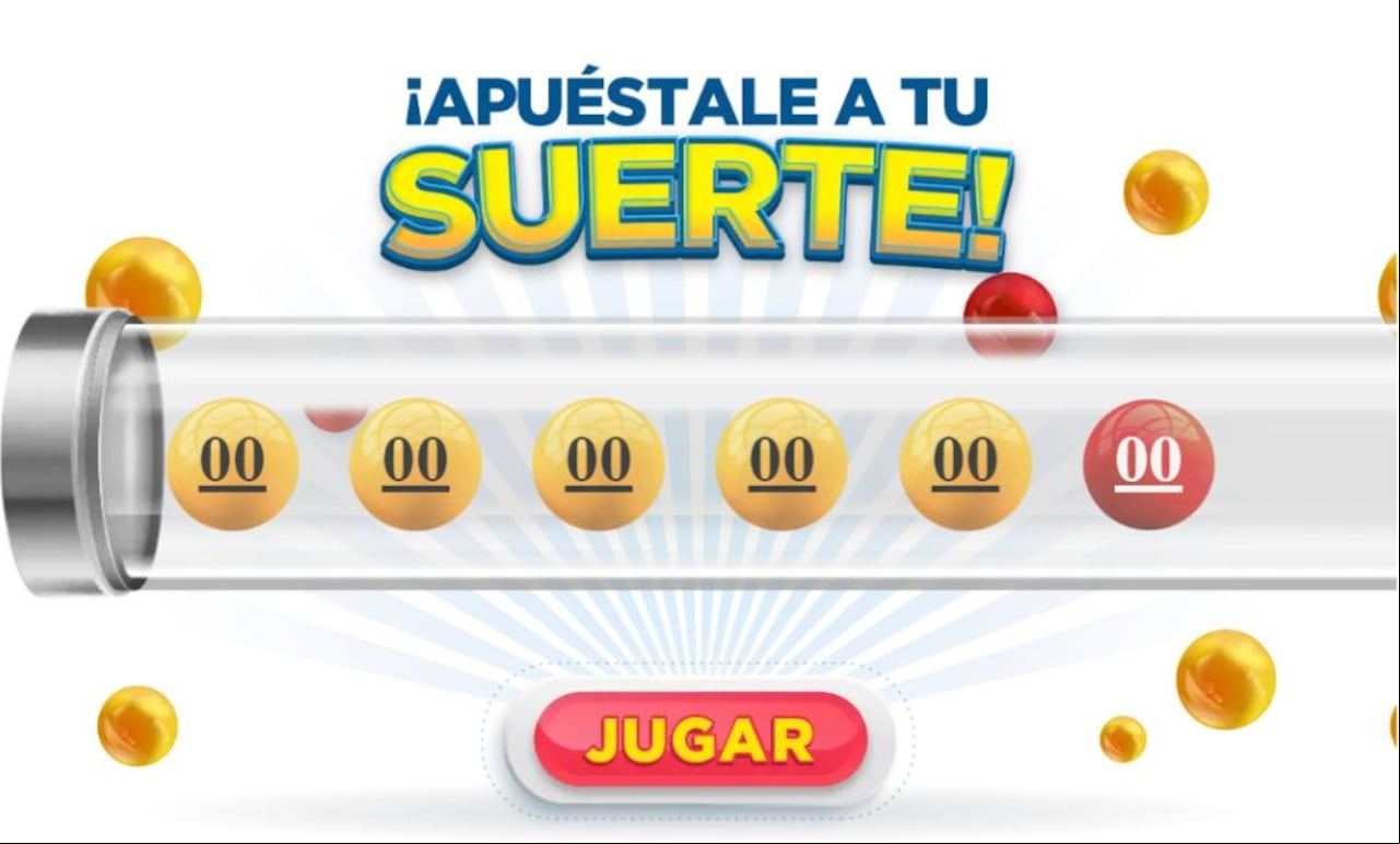 Por cada balota acertada, el valor del premio va aumentando.