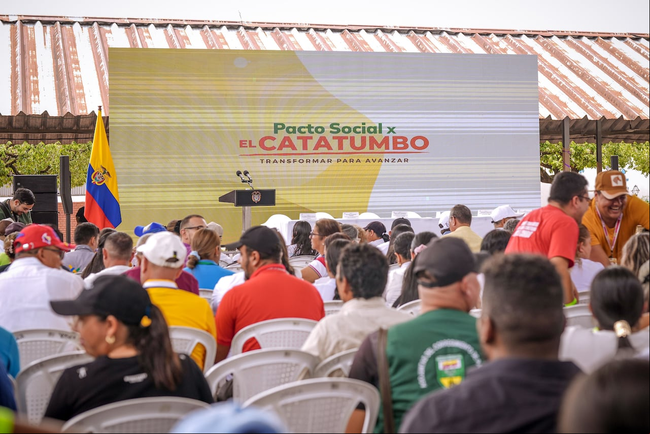 El 'Pacto Social por la Paz del Catatumbo' busca que se promueva un desarrollo social sostenible y una estructura productiva diversificada.