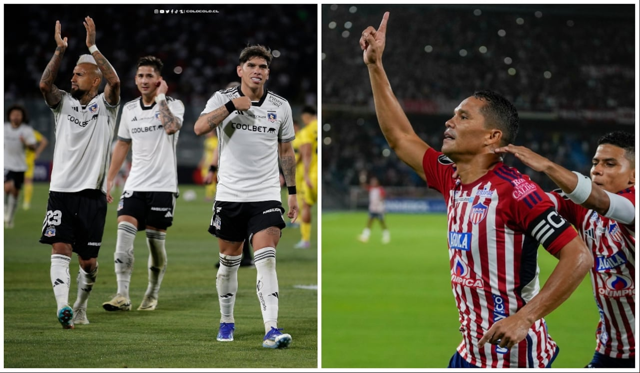 Colo Colo y Junior chocan por los octavos de final de la Copa Libertadores.