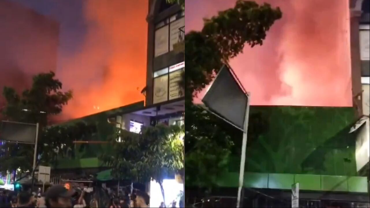 El Cuerpo de Bomberos ya se encuentra atendiendo la emergencia.