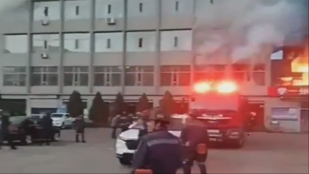 Incendio en provincia China