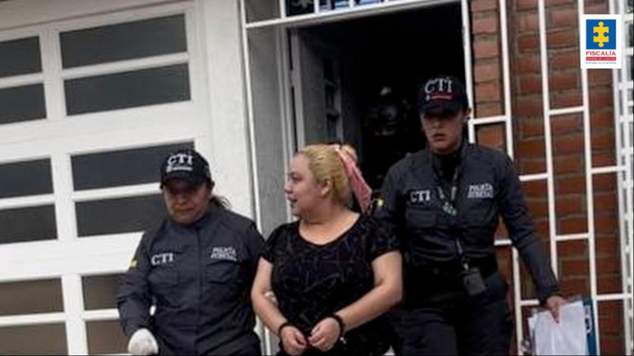 Claudia Lorena Moscoso, abogada y señalada de ser la jefa de esta organización criminal.