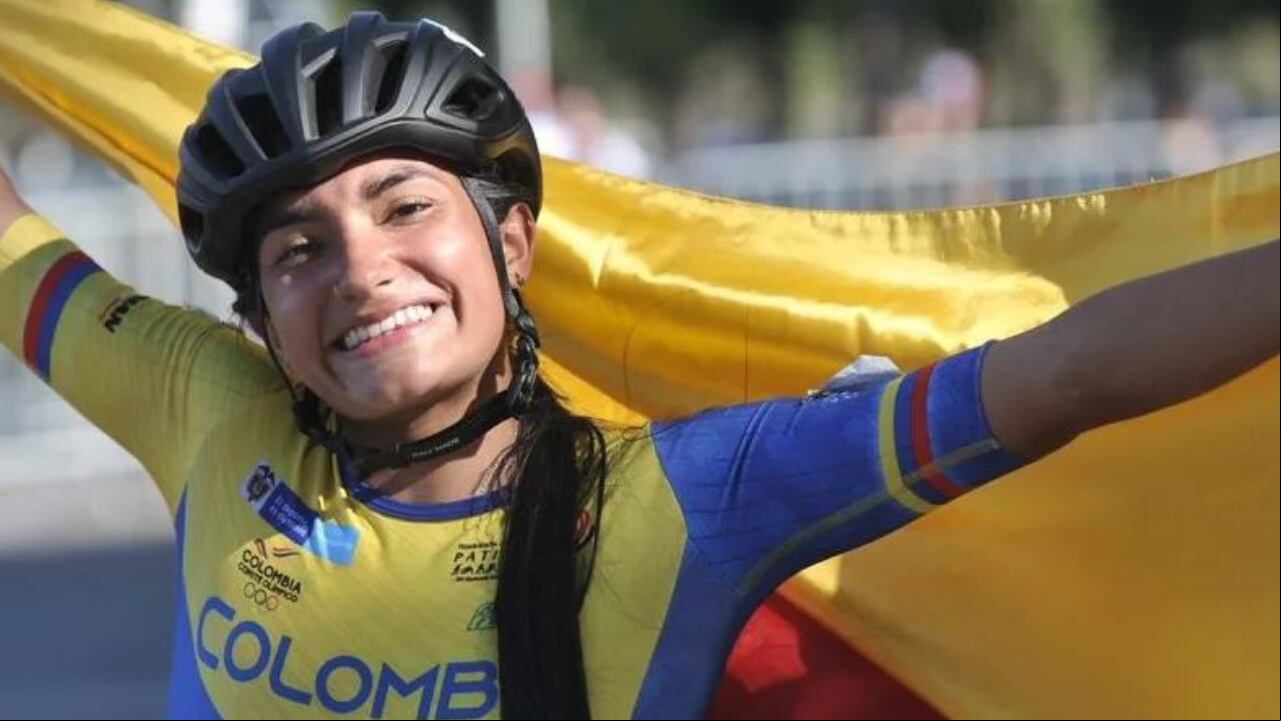 Luna Shalom Vargas, patinadora colombiana