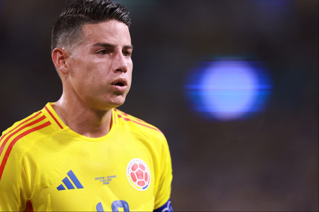 James Rodríguez, capitán y '10' de la Selección Colombia.