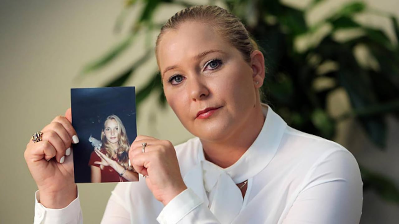 Virginia Roberts Giuffre, una de las víctimas de Jeffrey Epstein
