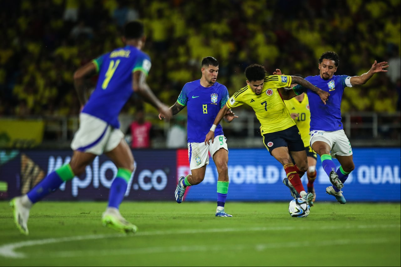 Partido Colombia vs Brasil en Estadio Metropolitano de Barranquilla