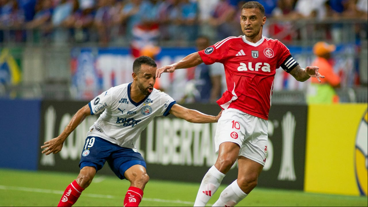Inter de Porto Alegre y Bahía, por la fase de grupos de la Copa Libertadores.