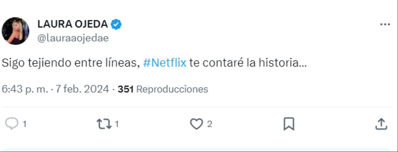 Laura Ojeda, esposa de Nicolás Petro, compartió un polémico mensaje que desató una ola de comentarios en redes sociales.