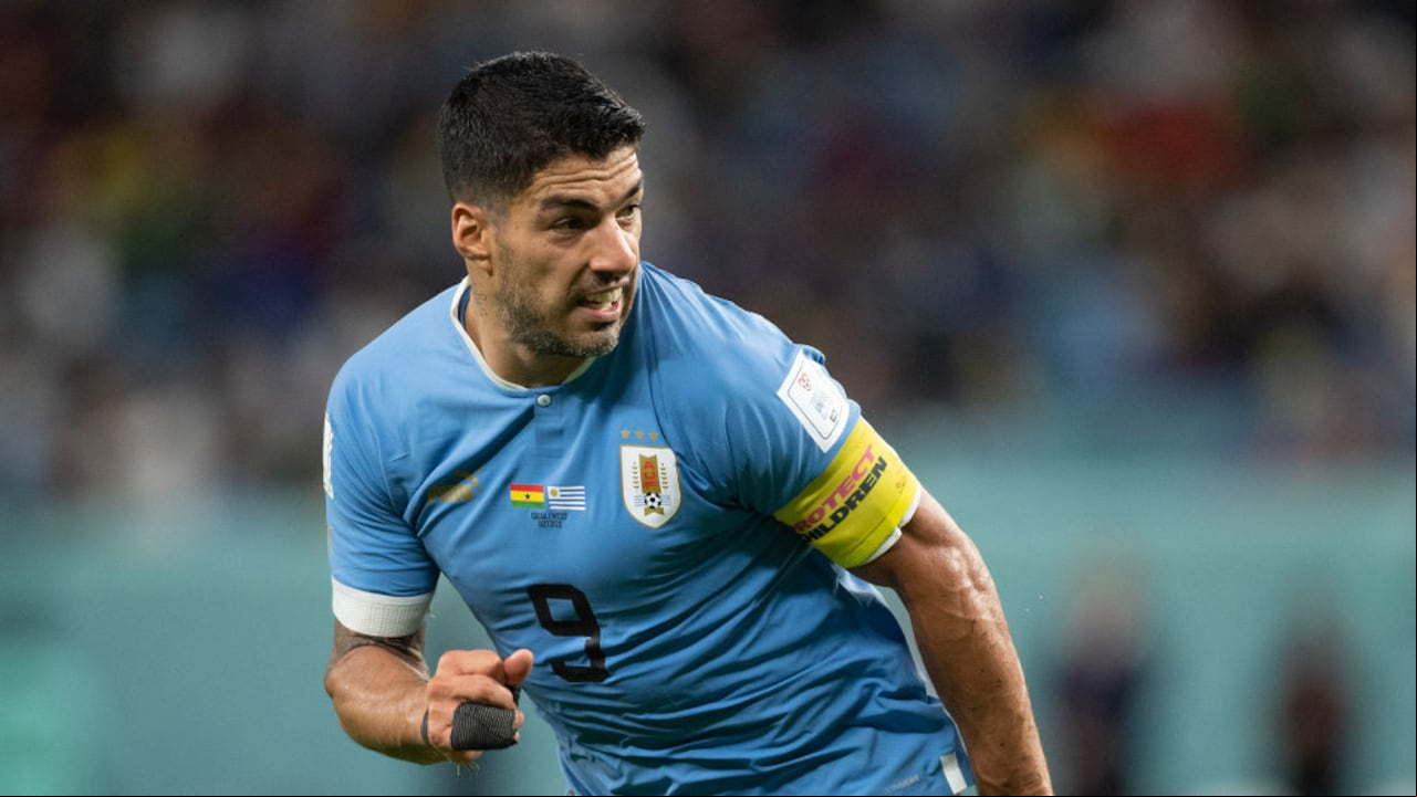 Luis Suárez fue capitán de la Selección de Uruguay en el Mundial Qatar 2022