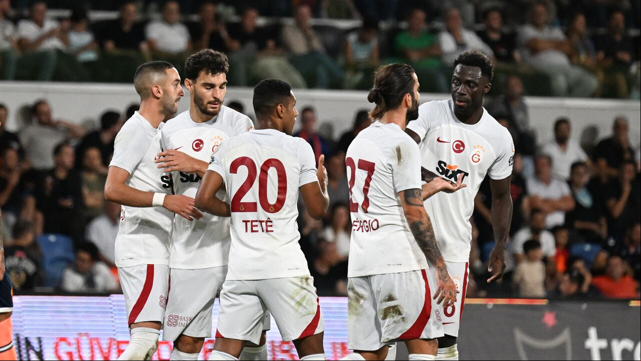 Imagen del partido Galatasaray Vs. Istanbul en la Superliga 2023-2024.