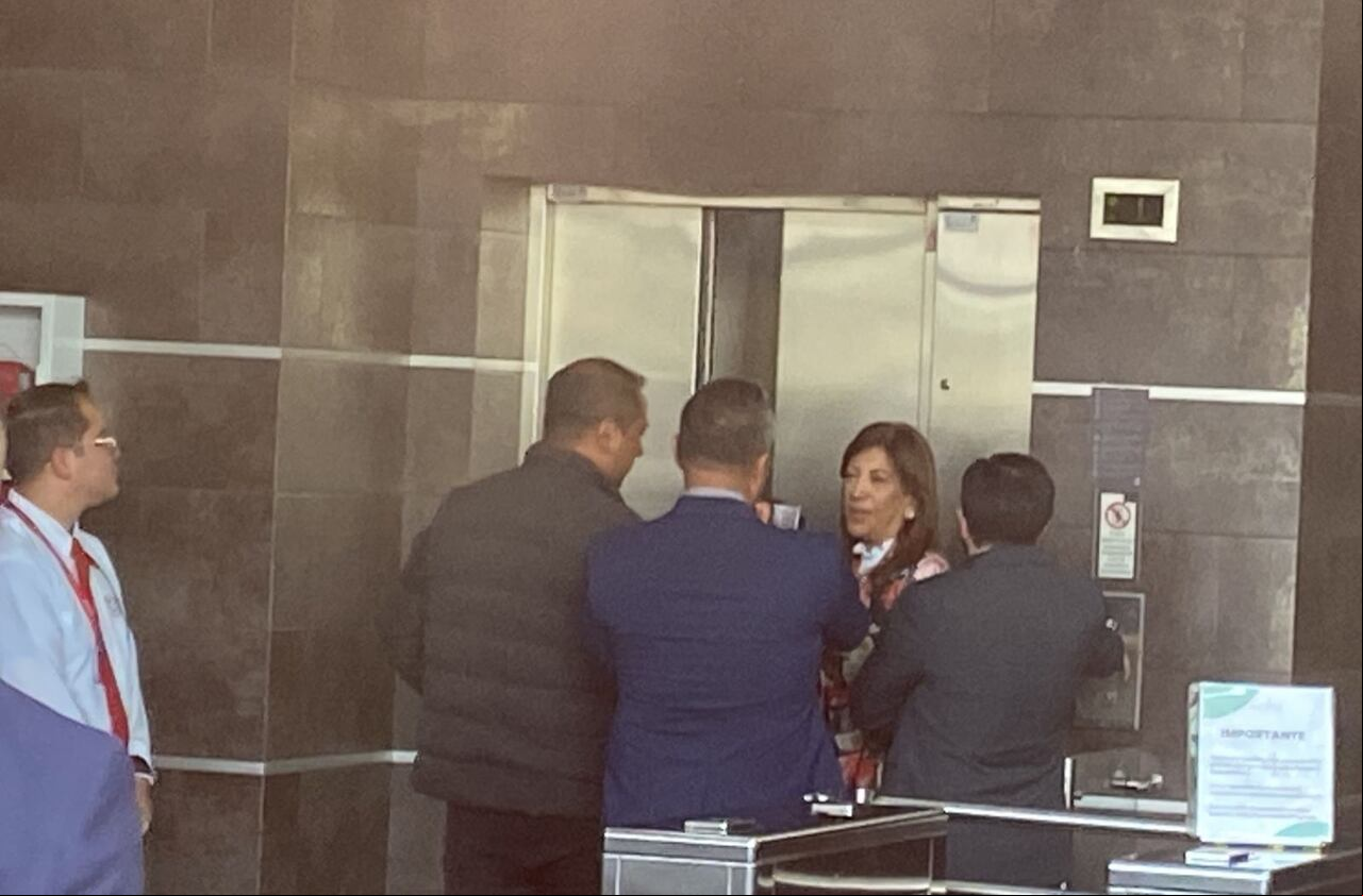 Martha Lucía Zamora declaró este martes en la Fiscalía General.