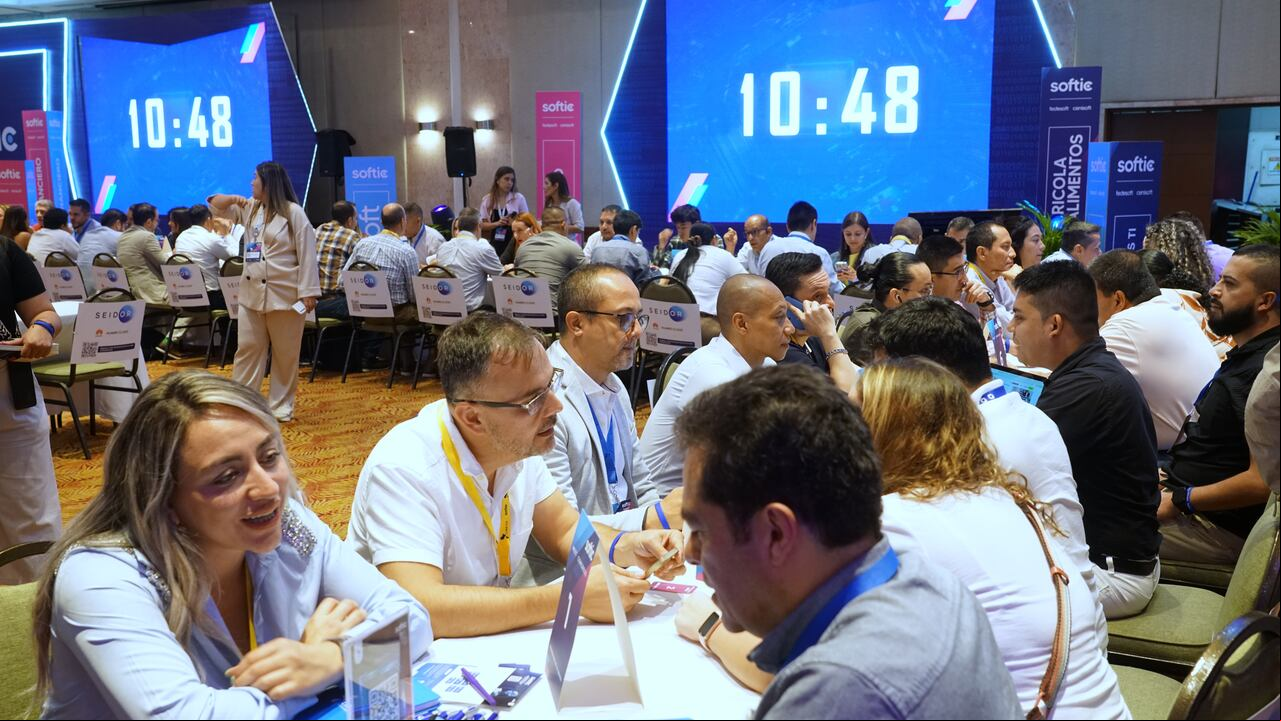 Softic 2024 reune a los principales actores del sector tecnológico en Cali del 2 al 4 de octubre, consolidándose como el evento de software más grande de Colombia. 3 de Octubre de 2024. Foto Jorge Orozco / El País.