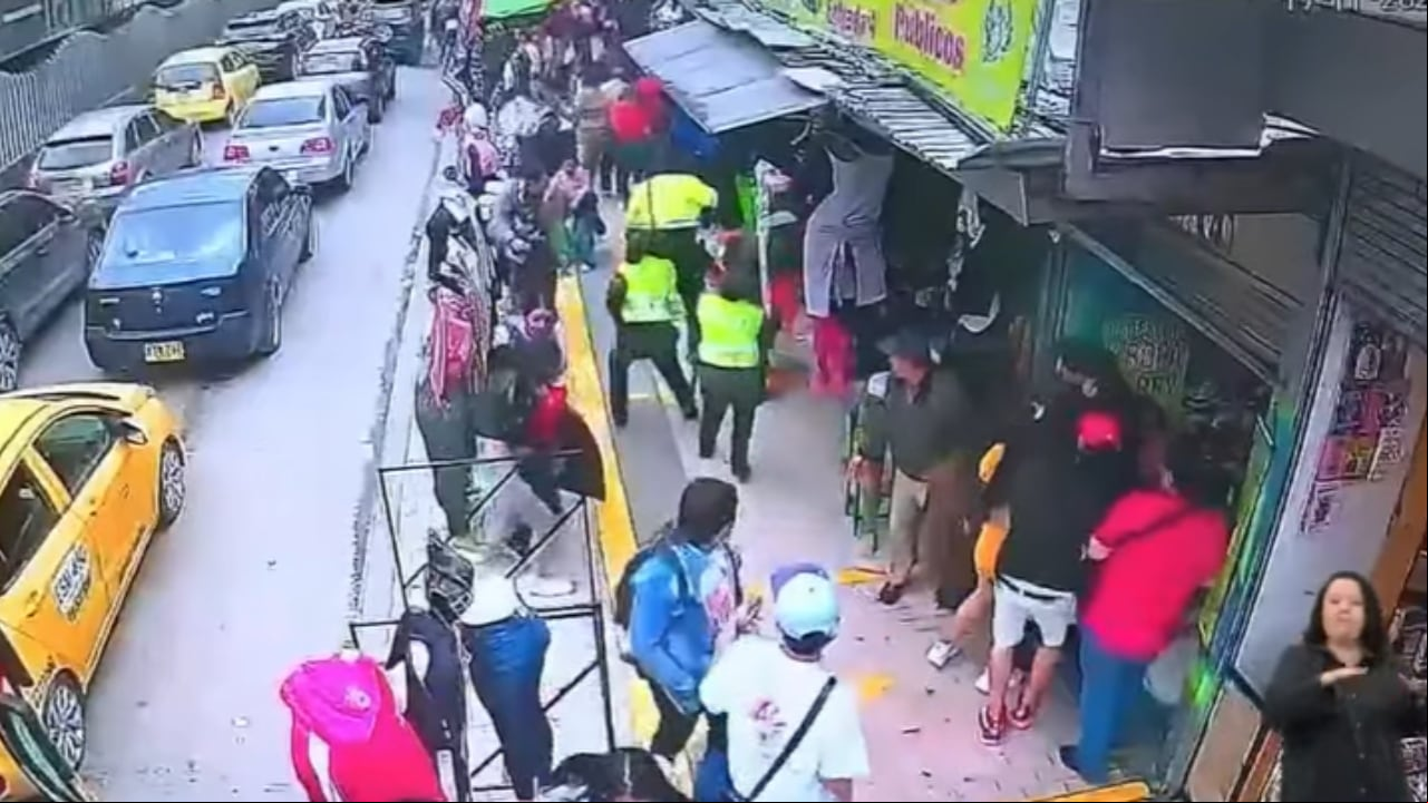 El uniformado mató al delincuente y se percató en ese momento que estaba herido.