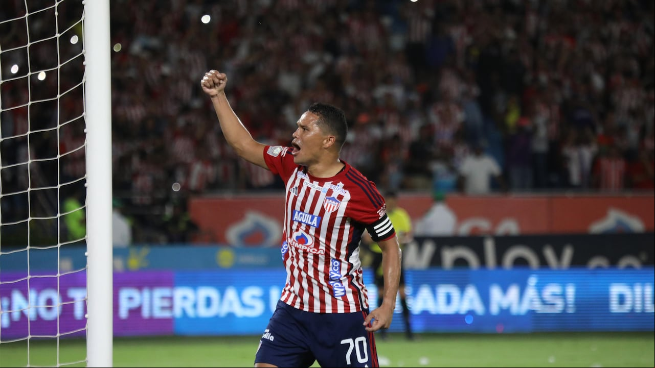 Imagen del partido de ida de la final de la Superliga de Colombia 2024 entre el Junior de Barranquilla y Millonarios.