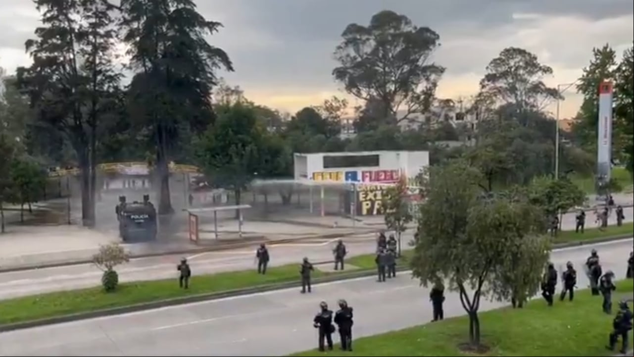 Agentes del ESMAD en la Universidad Nacional