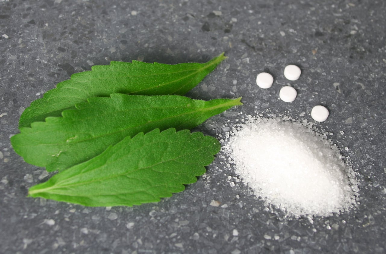 Hoja de stevia