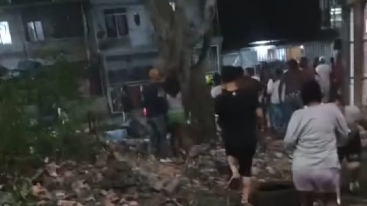 Explosión en Los Lagos