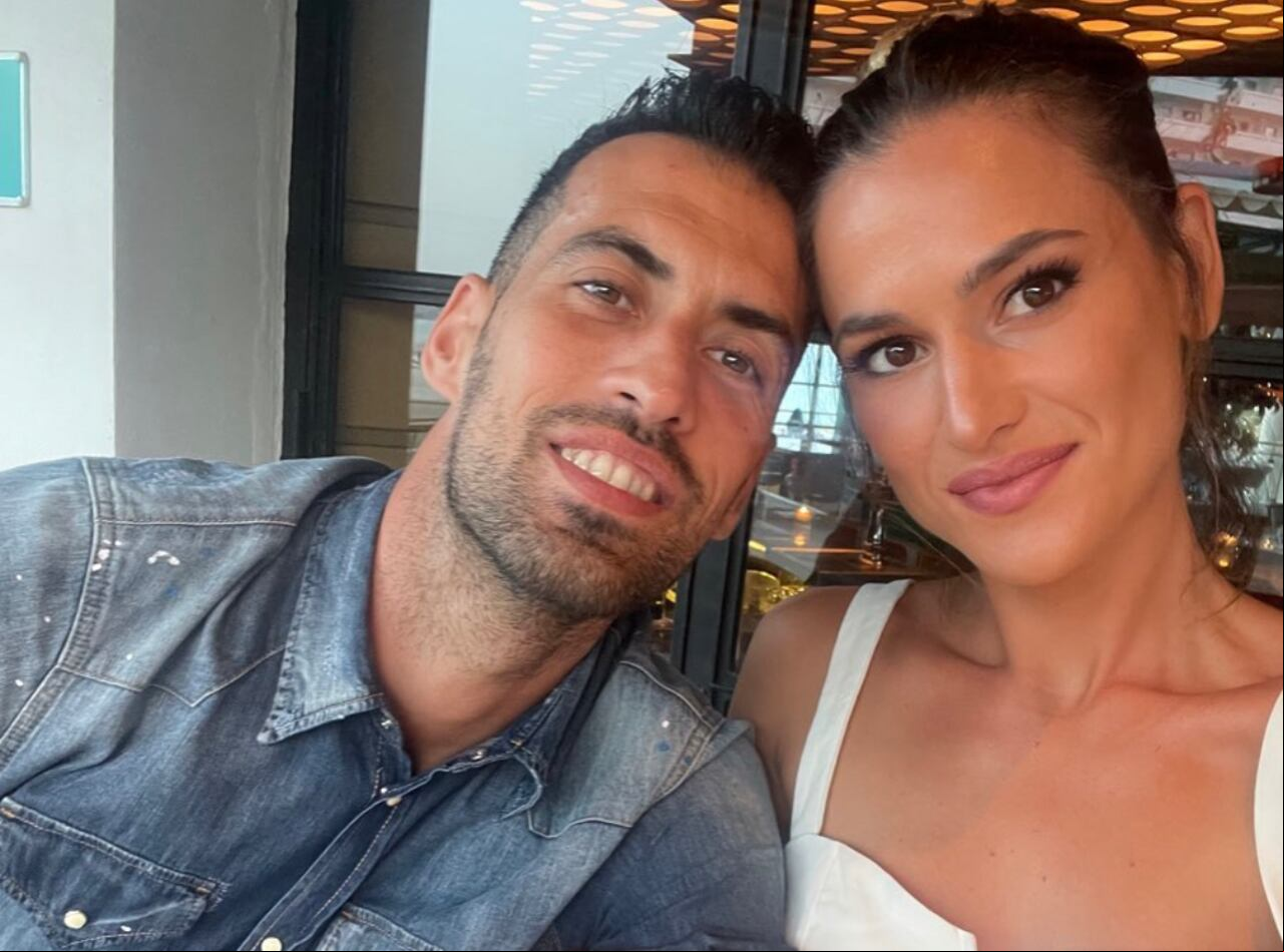 Elena Galera y Sergio Busquets tienen dos hijos.