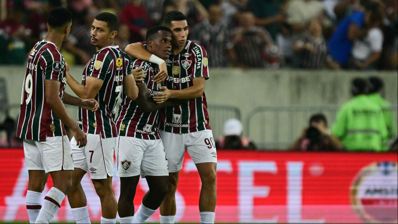 Fluminense vs Gremio - partido de vuelta octavos de final - Copa Libertadores.