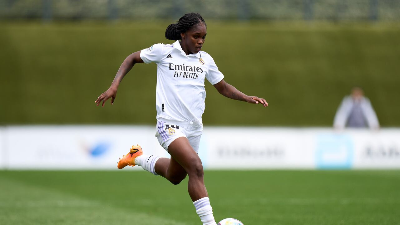 Linda Caicedo, delantera colombiana del Real Madrid Femenino.