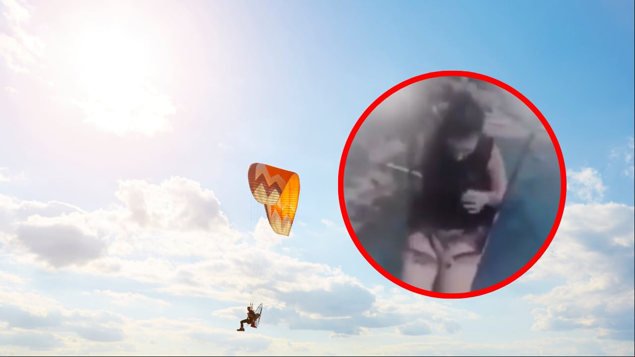 Turista serbia grabó su propia muerte mientras practicaba parasailing.