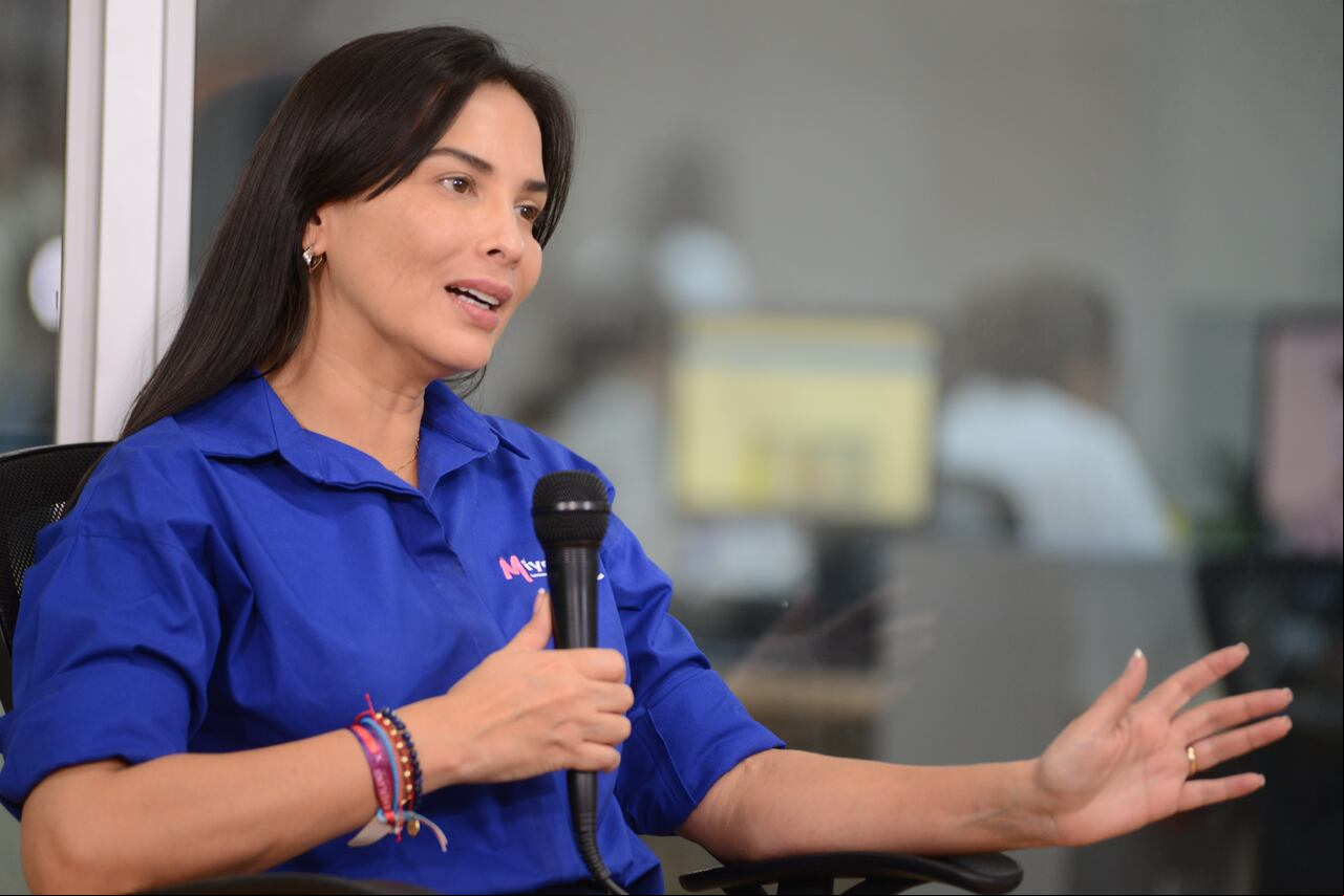 Política: Entrevista candidata a la Alcaldía de Cali. Miyerlandi Torres. foto José L Guzmán. El País. agosto 31-23