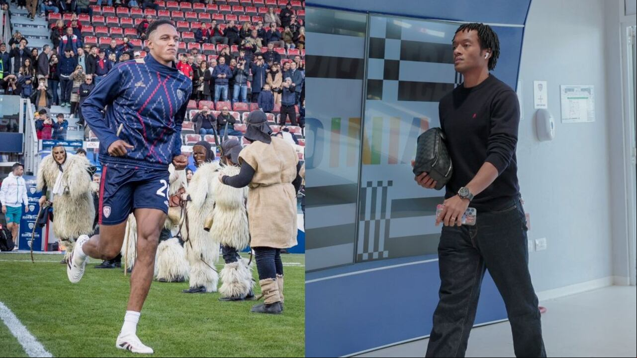 Atalanta venció a Cagliari en condición de visitante, Yerry Mina fue titular, mientras que Juan Cuadrado vio el partido desde el banco.