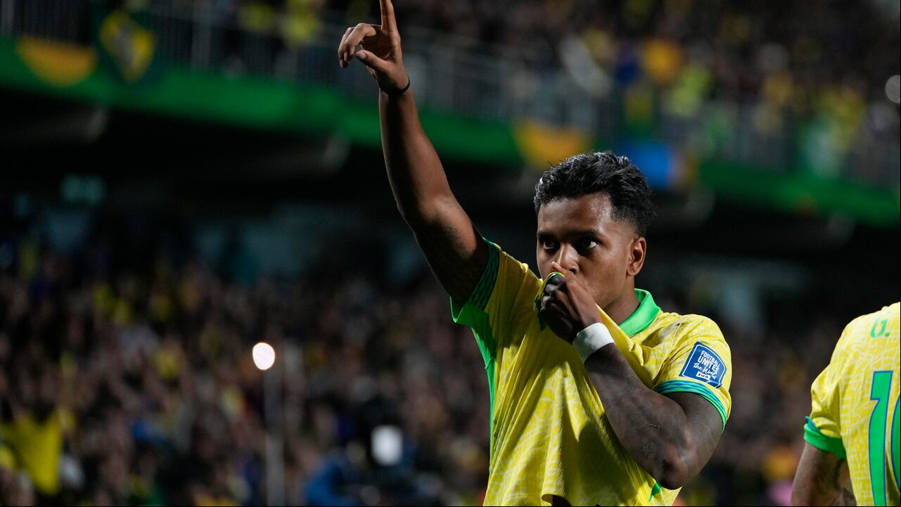 Rodrygo, figura de Brasil y del Real Madrid