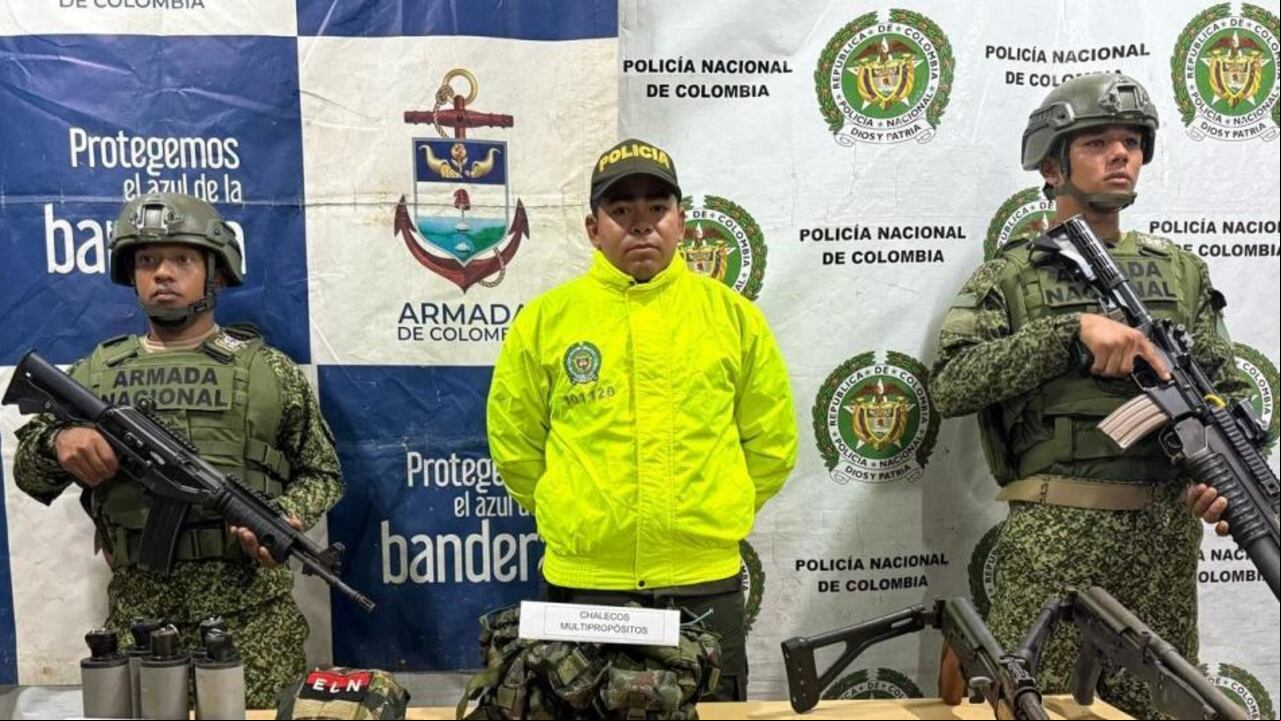 Armada incauta material de guerra del ELN en Buenaventura