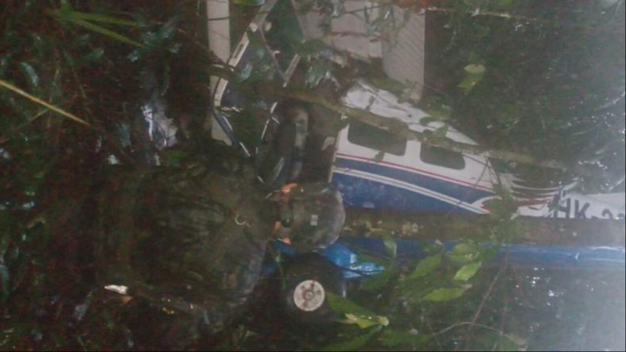 Niños avioneta accidente Caquetá