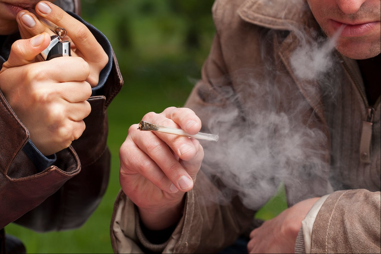 Foto de referencia sobre consumo de drogas