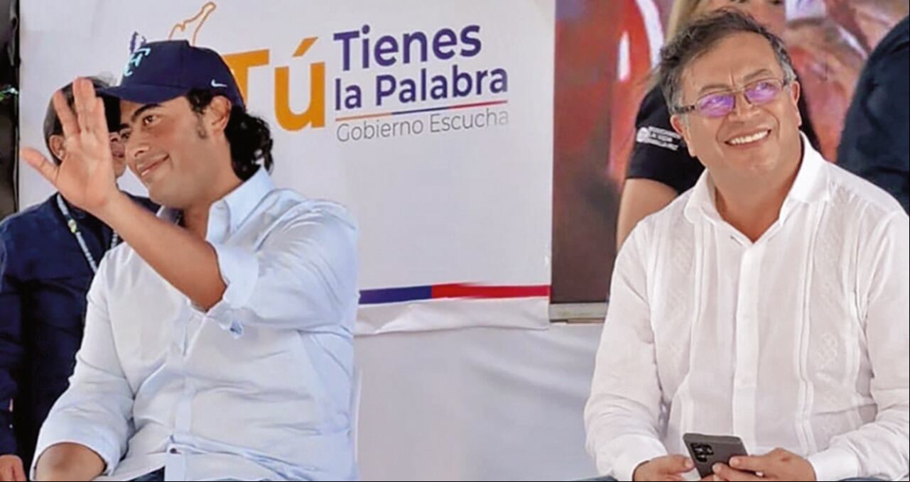 Entre los altos funcionarios que se reunireron con Nicolás Petro, se encuentran el ministro del Interior, Alfonso Prada; el director del Dapre, Mauricio Lizcano, y el director del Sena, Jorge Londoño.