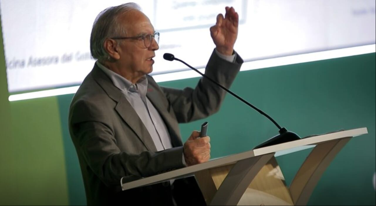 Ricardo Bonilla en la instalación del 93 Congreso Cafetero