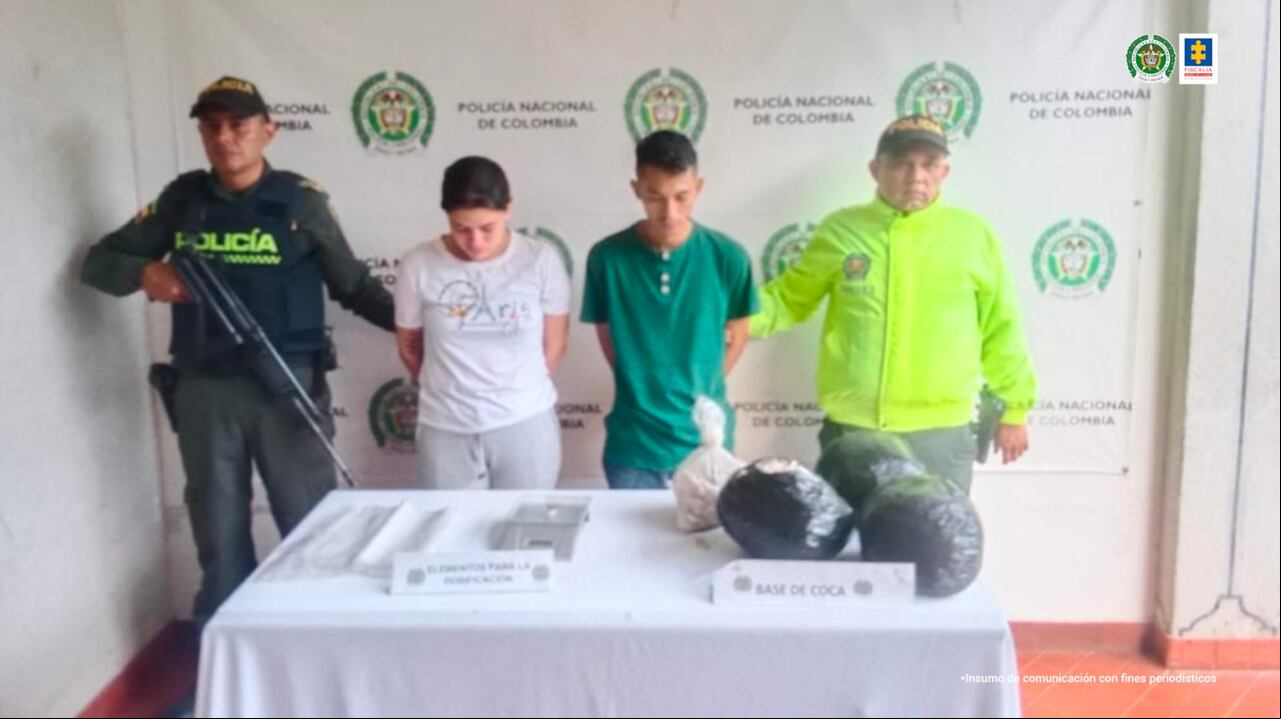 Detenidos y judicializados en Dagua por tráfico de estupefacientes