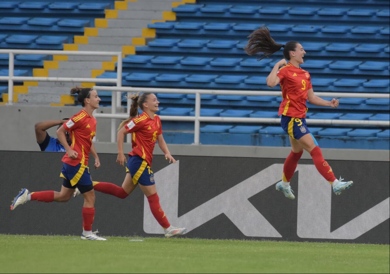 España vs Paraguay - fecha 2 grupo C - Mundial Femenino Sub-20.