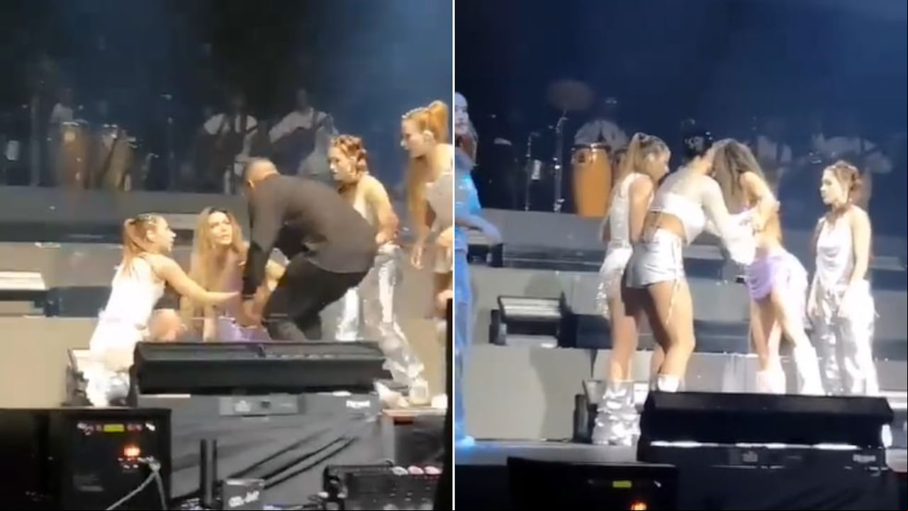 Greeicy Rendón en concierto en el Movistar Arena