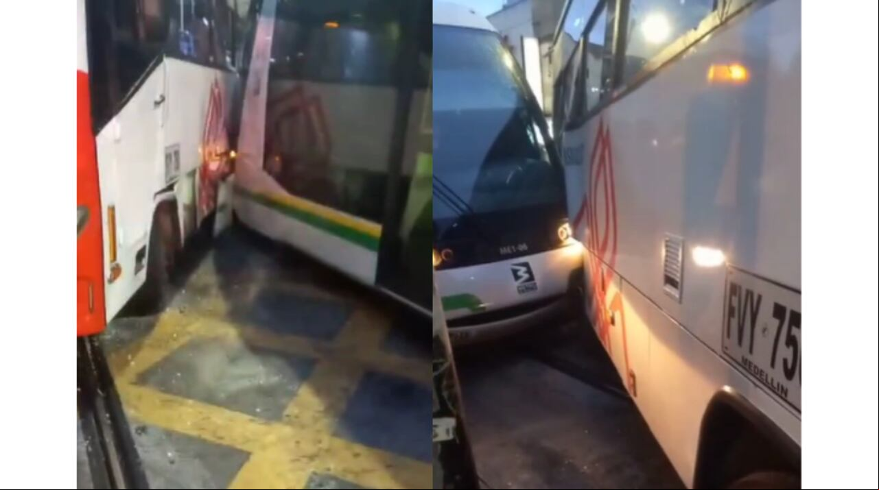Fuerte accidente en Medellín este 2 de noviembre.