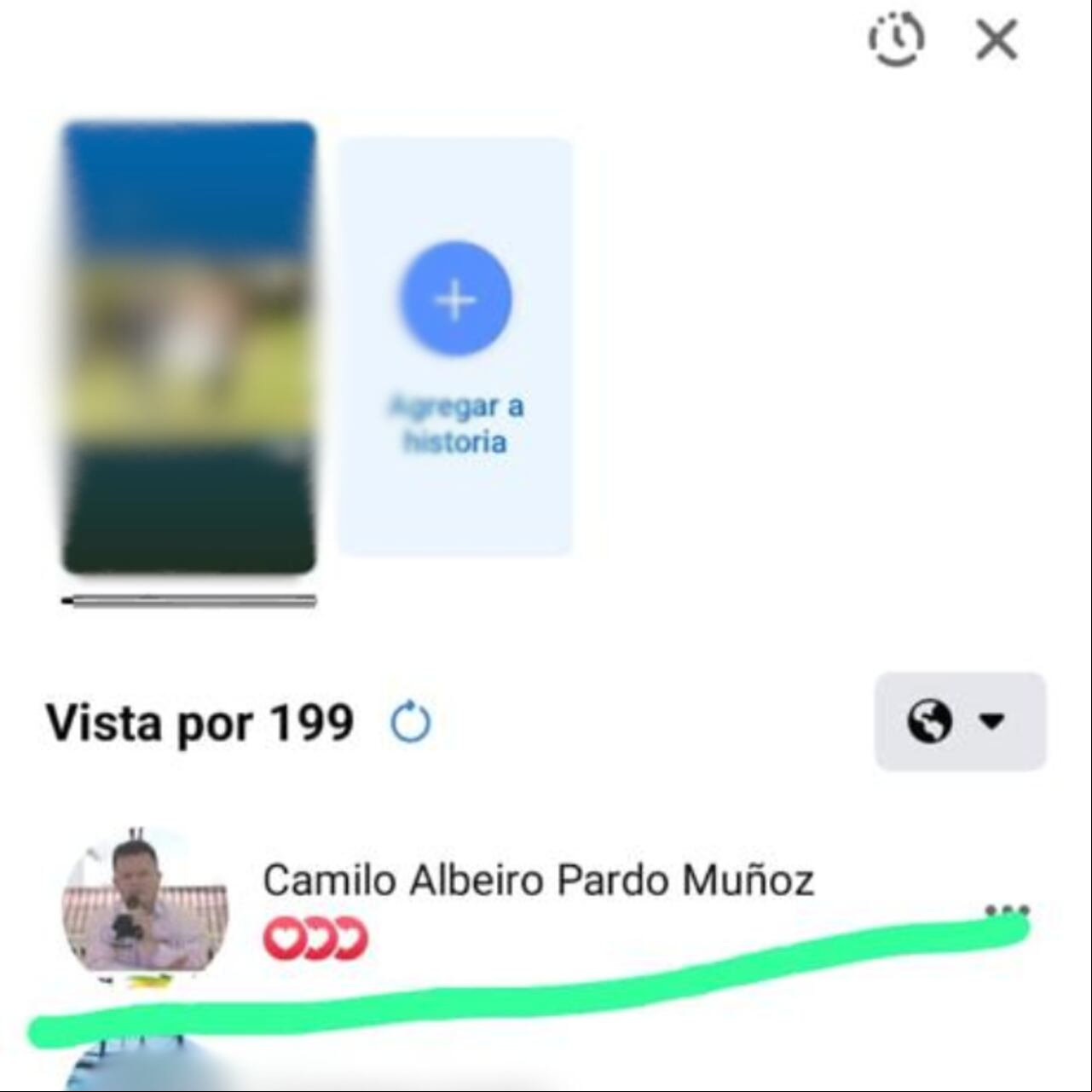 En su cuenta de Instagram también recibe reacciones de su parte.