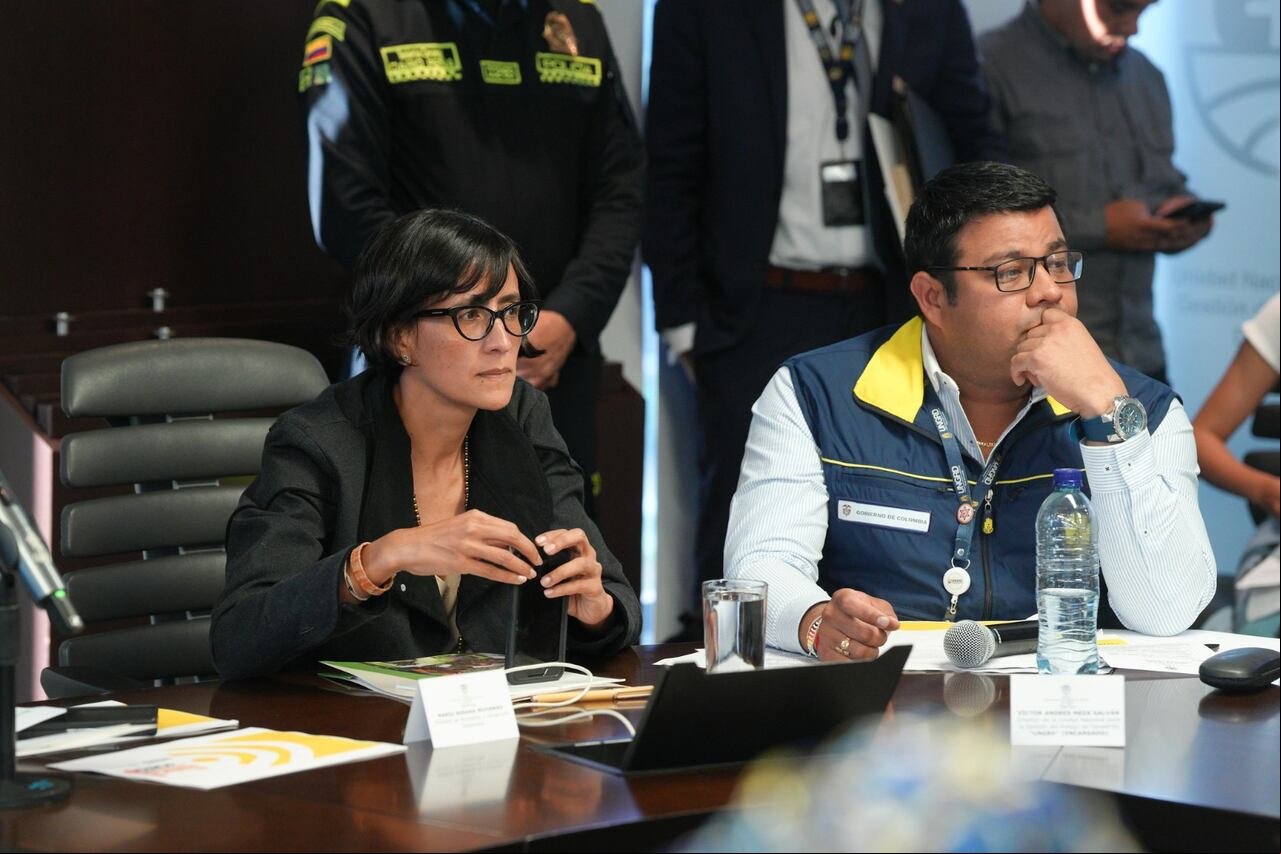 En la Sala de crisis nacional el mandatario recibió el balance de las operaciones que el Sistema Nacional del Riesgo de Desastres lleva a cabo para controlar las emergencias asociadas al Fenómeno de El Niño.