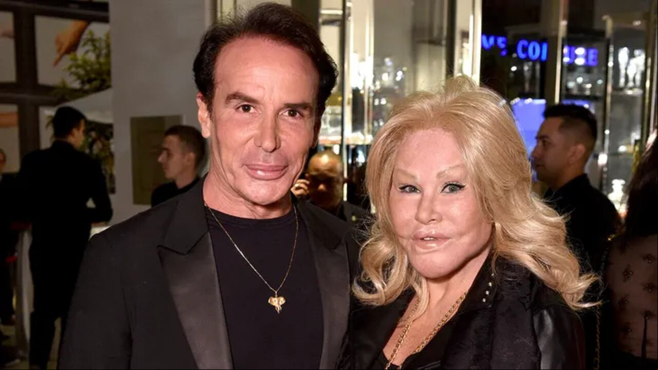 Lloyd Klein and Jocelyne Wildenstein