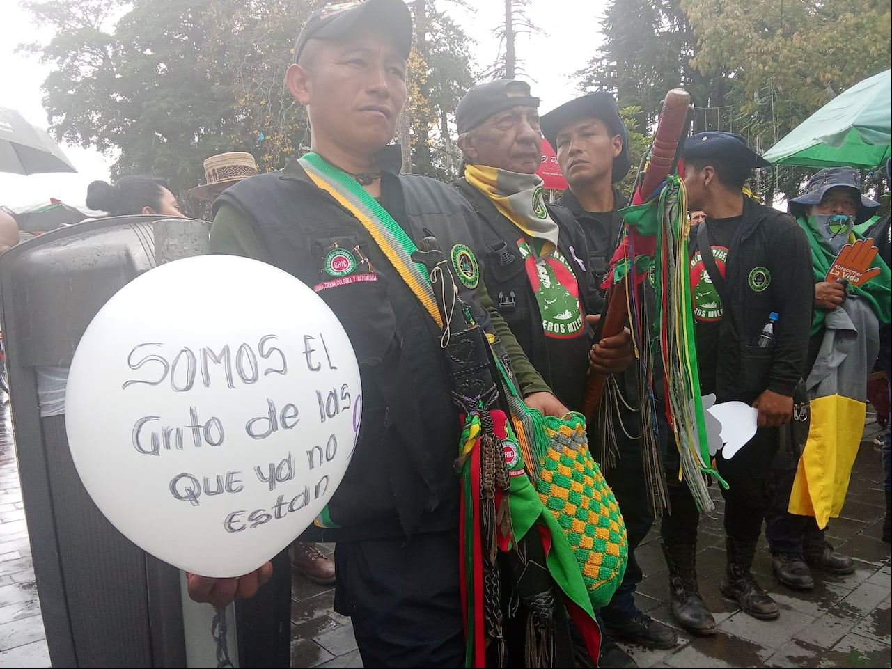 Movilización indígena polindara tras feminicidio de Gloria Quilindo
