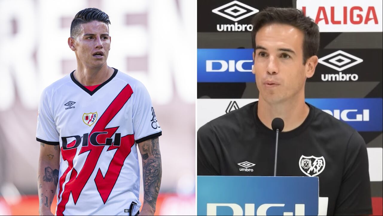 James Rodríguez, tema de conversación en la rueda de prensa de Íñigo Pérez