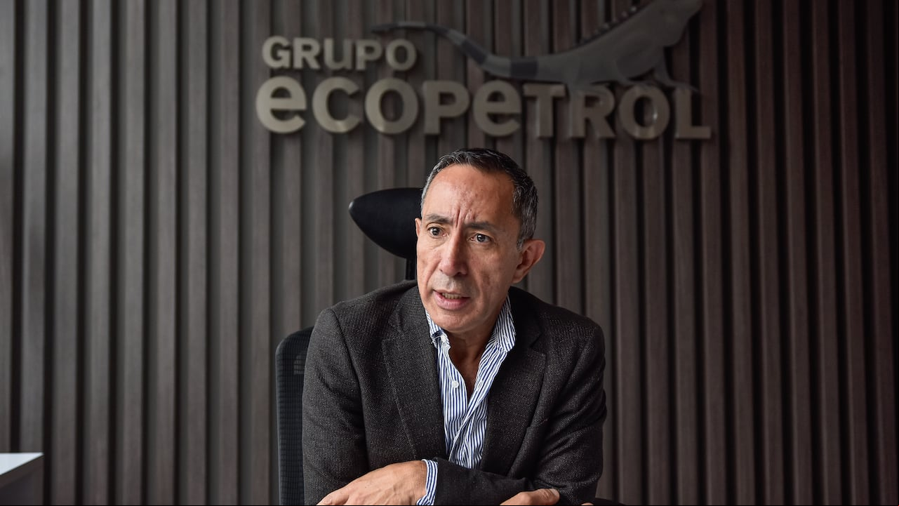Ricardo Roa Barragán, presidente de Ecopetrol, habla de los recientes resultados de la compañía. (Colprensa - Cristian Bayona).