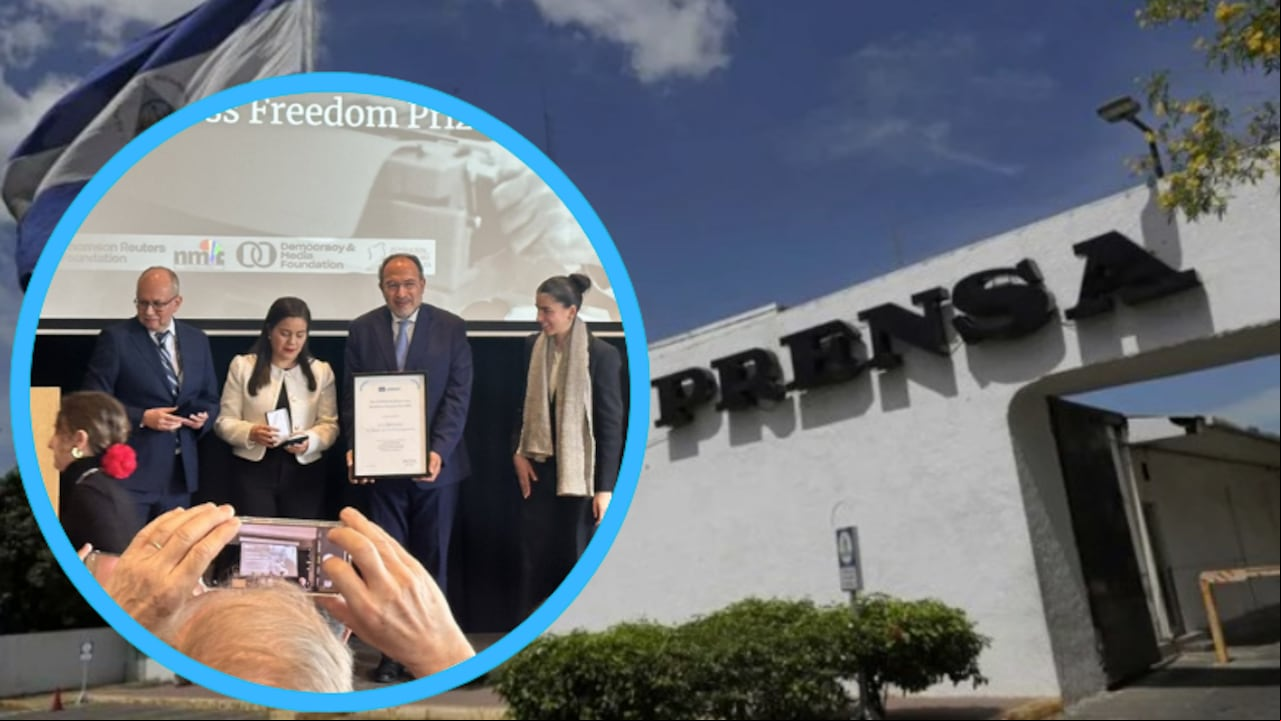 La Prensa de Nicaragua gana el Premio Mundial a la Libertad de Prensa.
