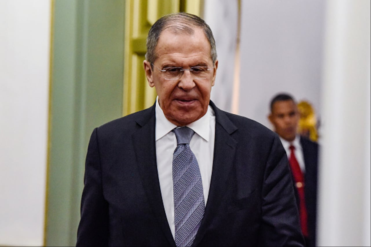 El ministro de asuntos exteriores ruso, Serguéi Lavrov